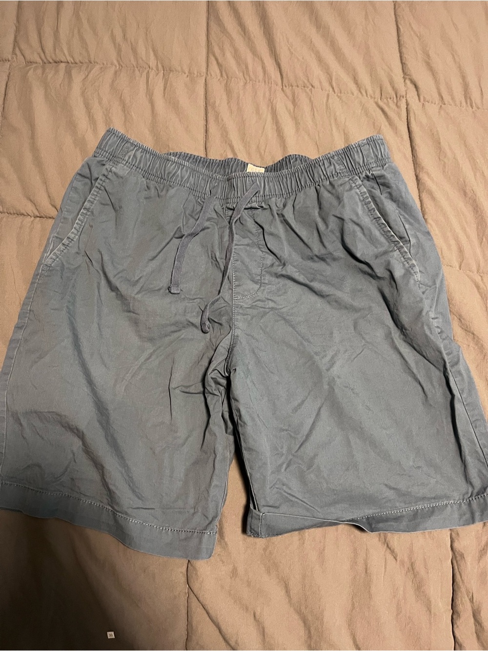 Men's Gap Casual Drawstring Shorts Blue